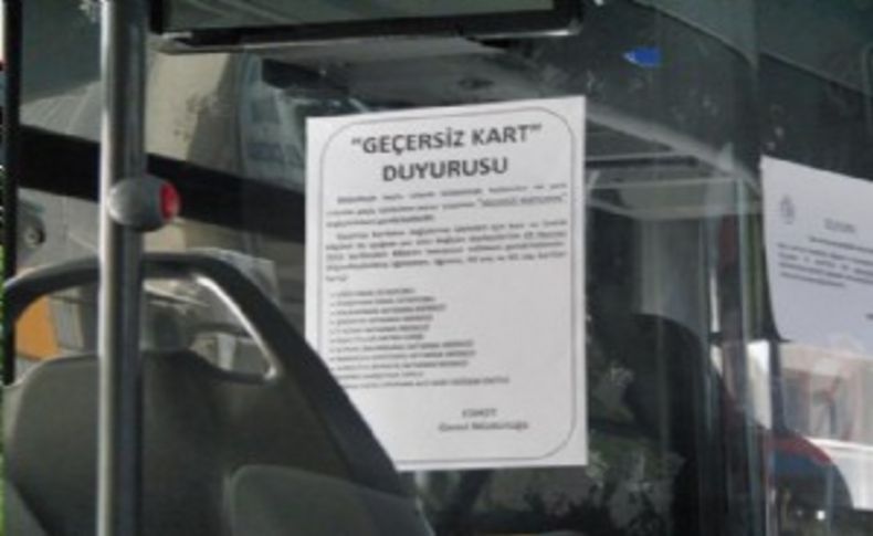 ESHOT 'geçersiz kart' değişimine başladı